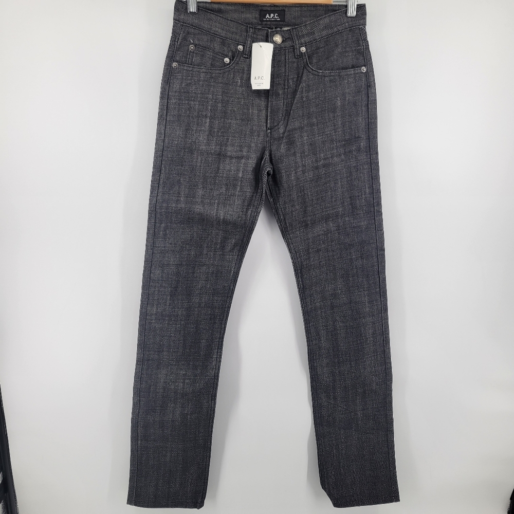 A.P.C. New Standard Straight jeans in indigo selvedge denim Size 26